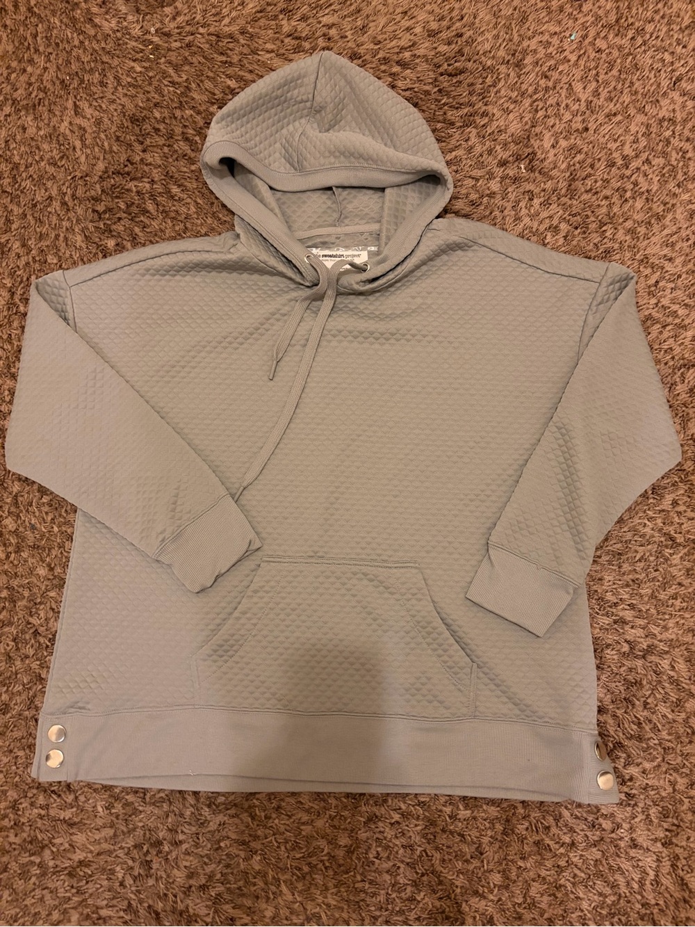 The Sweatshirt Project Textured Hoodie XL NWOT